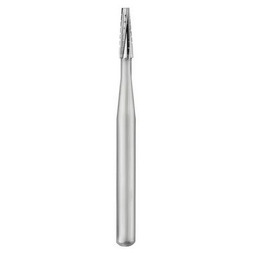 Flat End Taper CrossCut Fissure Carbide Burs FG701